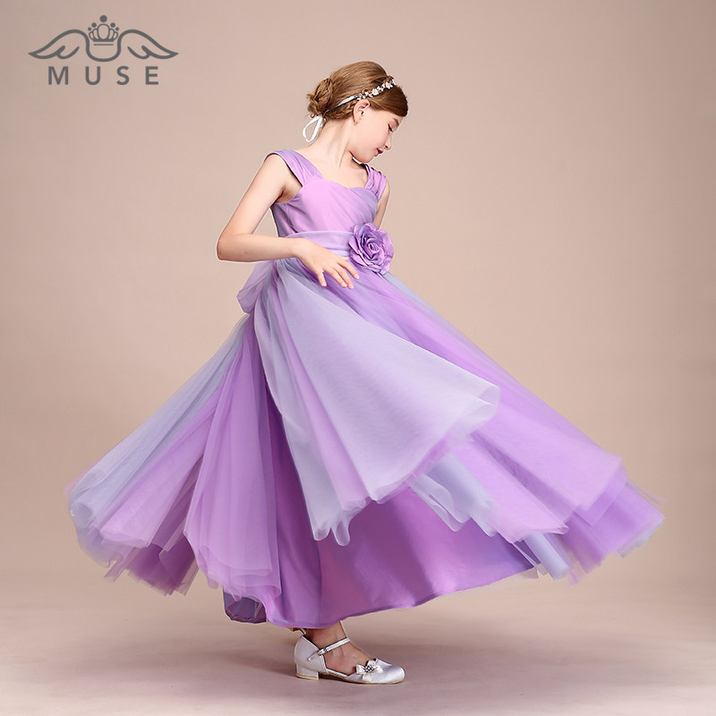 MUSE女童礼服裙儿童公主裙儿童蓬蓬裙高端花童婚纱演出裙2021新品,童装/婴儿装/亲子装,儿童礼服,淘宝优惠券,粉丝福利购,淘宝优惠卷