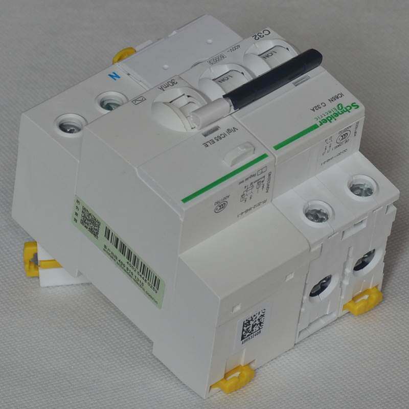 施耐德 ic65n-c32a/2p vigi 30ma漏电断路器 c16 c63a漏电开关议