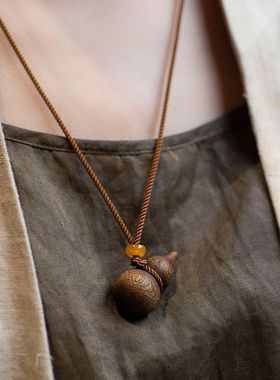 2025手作高品质天然奇楠沉香吊坠