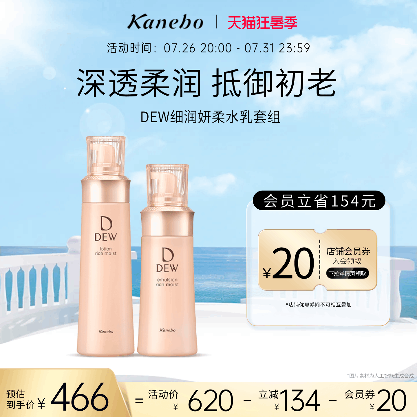 kanebo嘉娜宝补水保湿