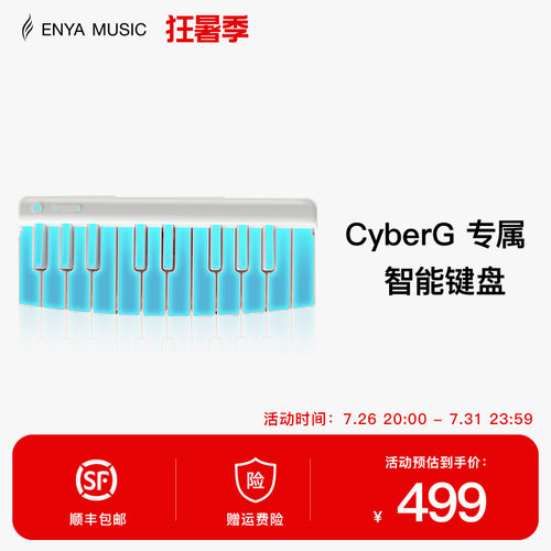 ENYA恩雅赛博吉他Cyber G专用键盘模块