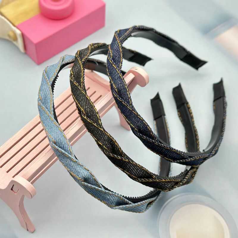 发箍牛仔甜酷发箍头箍发饰头饰