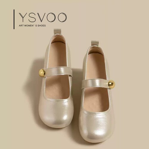 YSVOO【庚辰素影】夏季女鞋2026新款今年流行爆款玛丽珍单鞋