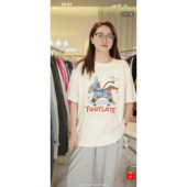 水印小马短袖 亲子款 T恤 880390