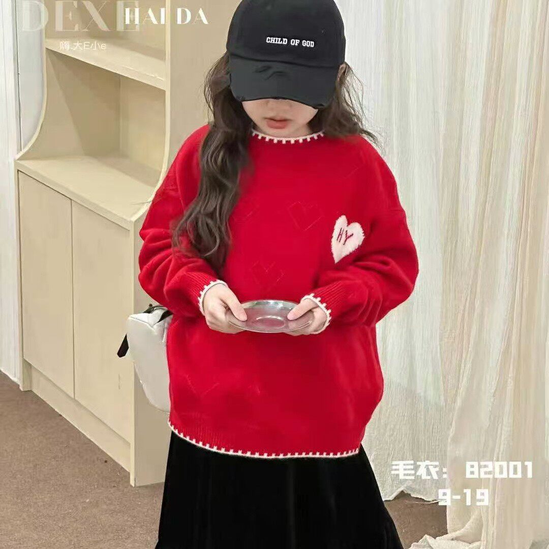 DEXE 82001 爱心毛衣
