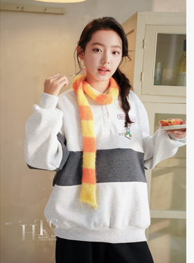 HT 25335 米奇一体绒卫衣