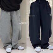 弯刀裤 小狗一体绒窄版 880363