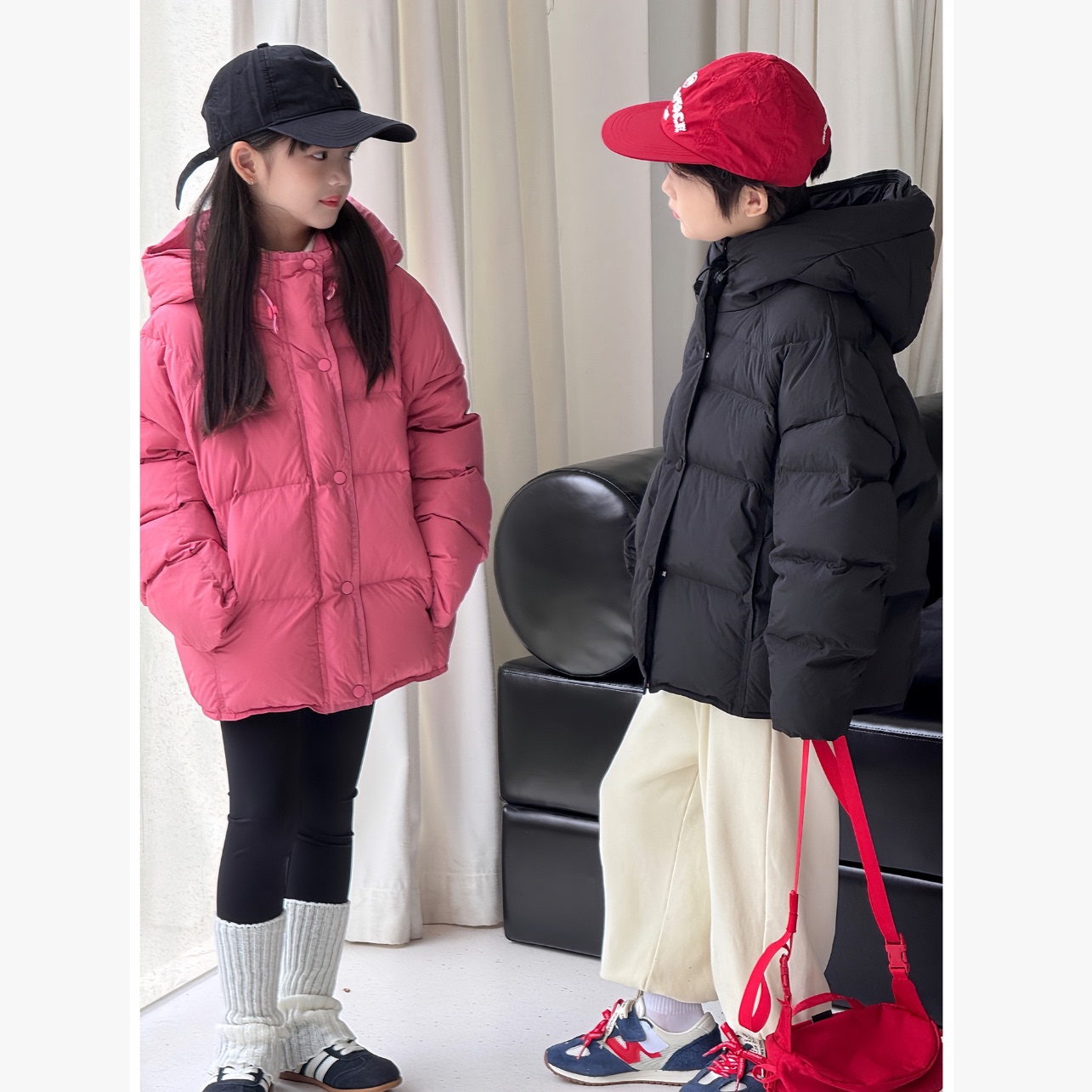 TYD 25008 【90绒】连帽面包羽绒服