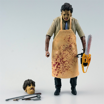 德州电锯杀人狂关节可动手办