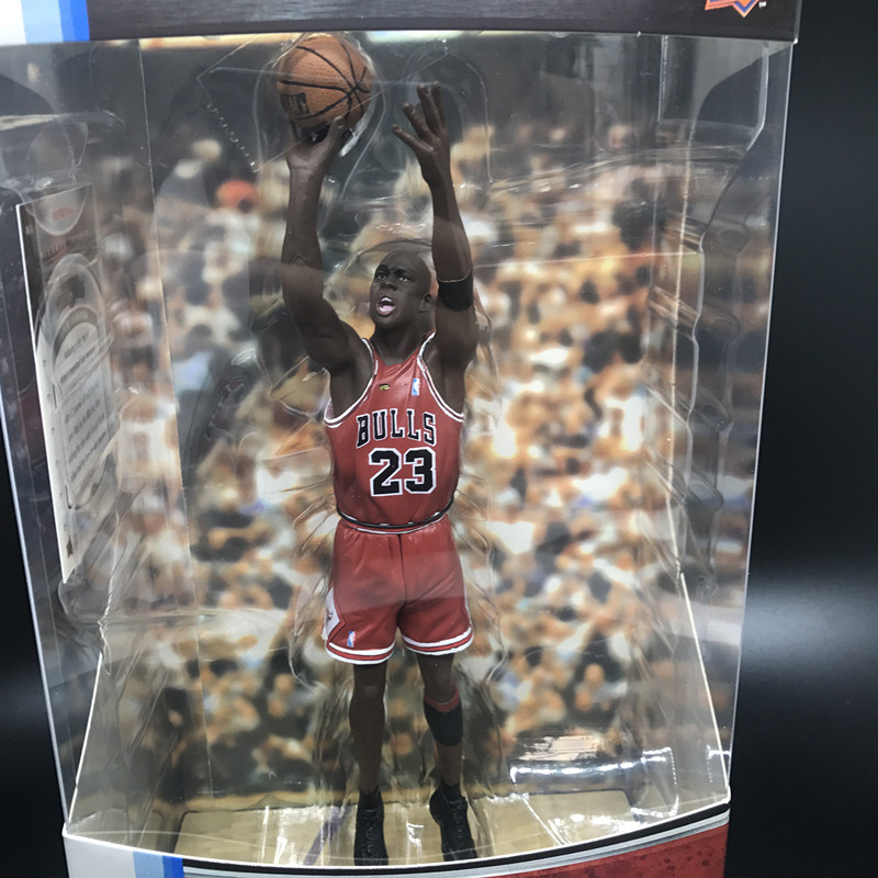 麦克法兰 NBA球星湖人乔丹 98年一投绝杀6寸手办公仔科比人偶模型