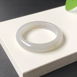 52圈8AW51605平安镯 大艺珠宝冰紫飘绿冰黄翡缅甸天然A货翡翠手镯