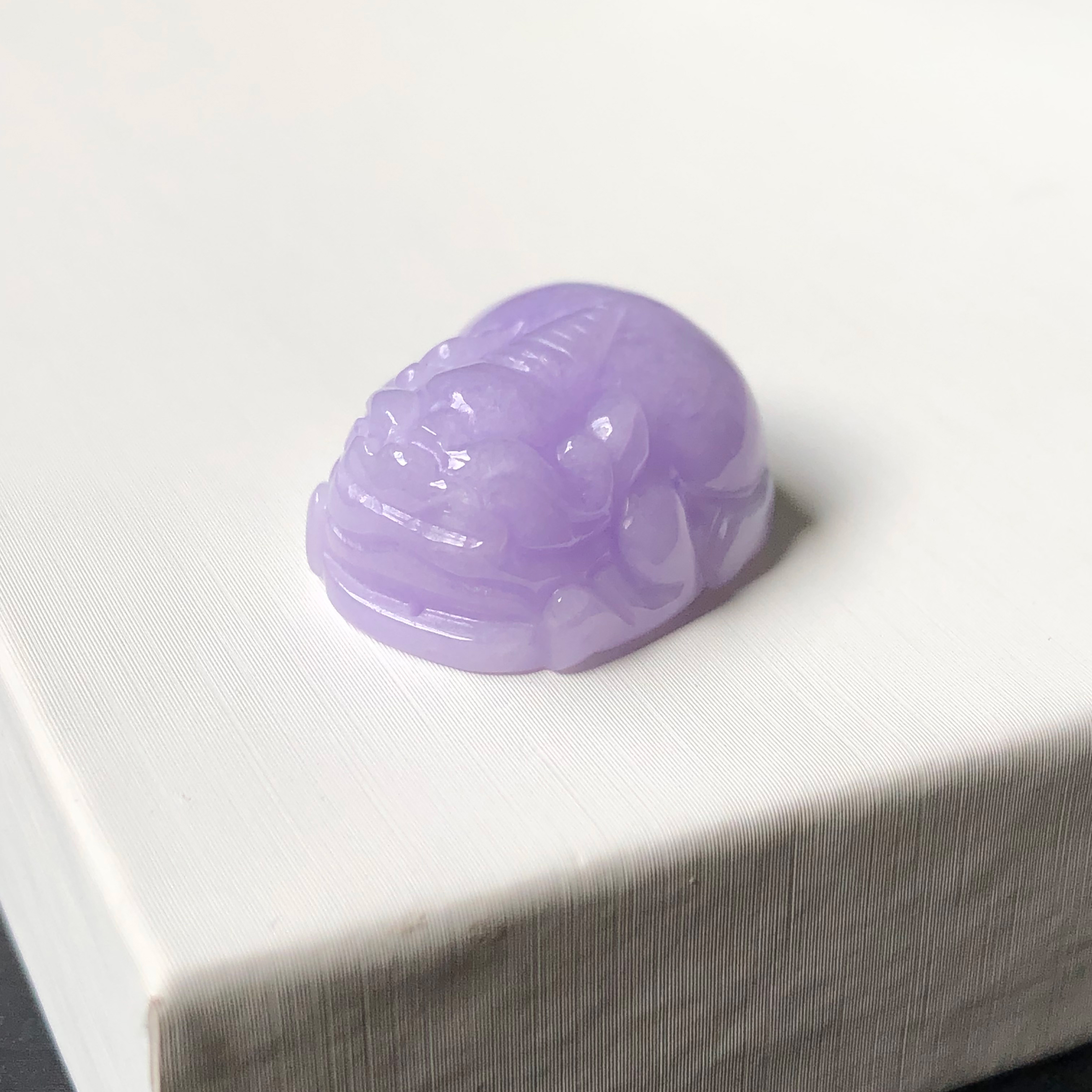 貔貅141 大艺珠宝紫罗兰缅甸天然A货翡翠吊坠挂件钥匙扣手机挂绳