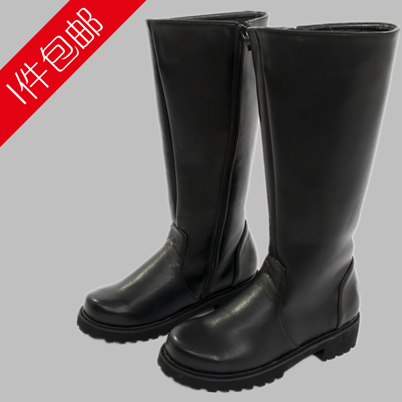 皮靴阅兵升旗手高筒军靴骑男女马靴舞蹈演出仪仗队马靴大码黑定做|ruв категории движение/йога/фитнес/фанаты товаров, конный спорт, рыцарь оборудование, всадник - от Buy2taobao.com для оказания профессиональной услуги покупки агента Taobao