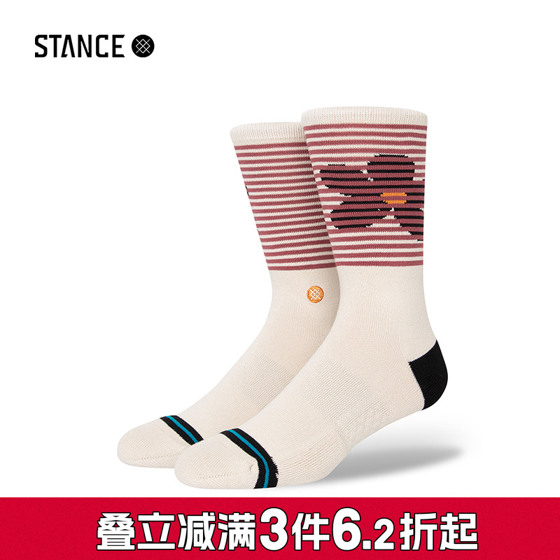 STANCE男女中筒袜春季新款休闲袜