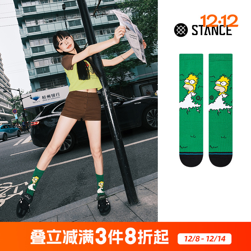 STANCE辛普森一家联名款潮袜