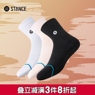 STANCE斯坦斯346经典 保暖透气短筒袜男女休闲袜子 ICON低筒袜冬季
