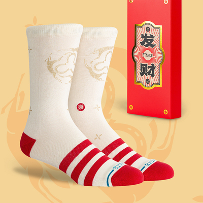 STANCE男女本命年限定休闲袜发财