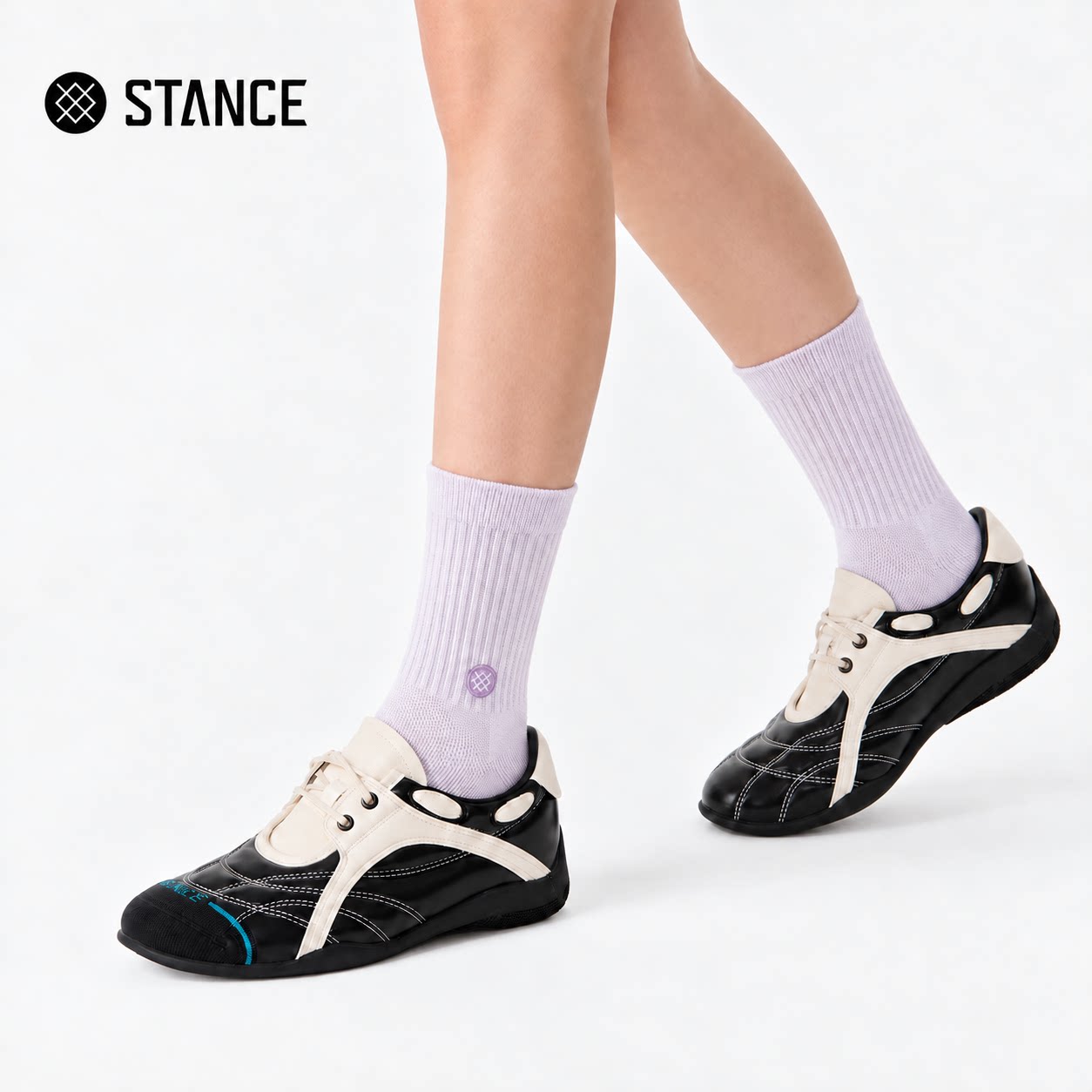 stance袜子薰衣草紫女袜经典ICON踝袜新款精梳棉休闲袜潮流运动袜