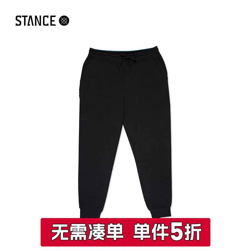 STANCE男女春季黑色裤子