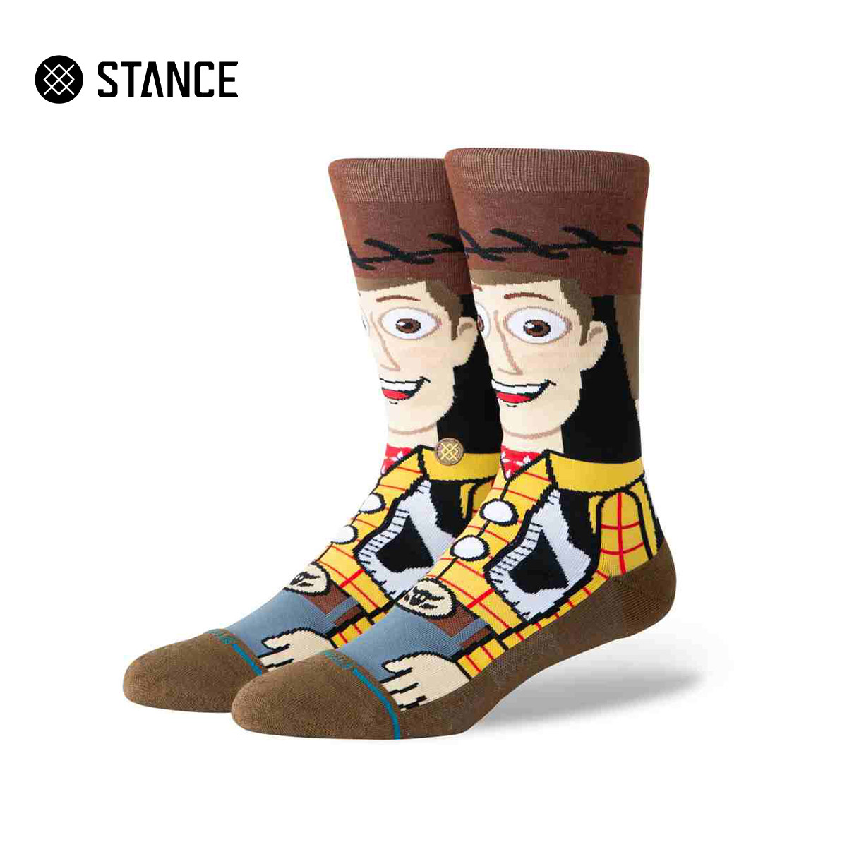 STANCE联名伍迪卡通中筒袜