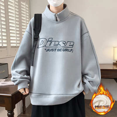 不起球不褪色不缩水加绒加厚卫衣