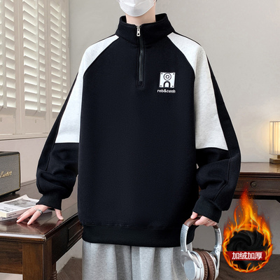 不起球不褪色不缩水加绒加厚卫衣