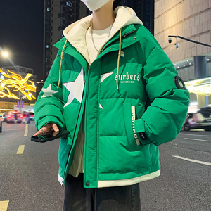青少年棉衣外套13岁男孩14羽绒棉服15初中学生16大童冬装加厚棉袄