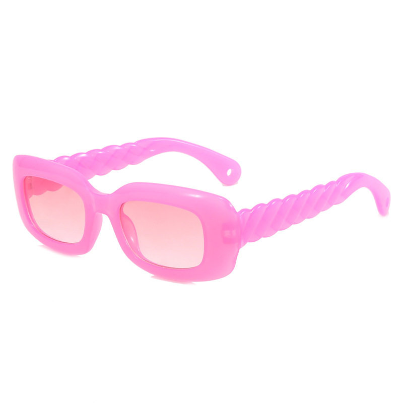 甜美2025年糖果色可爱海边遮阳潮搭墨镜潮流小众防紫外线太阳镜