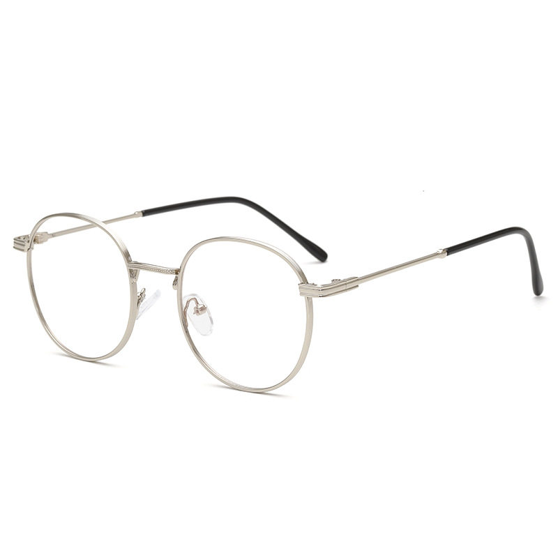 欧莱欧2022圆形眼镜框 金属新款时尚开球近视眼镜架 男女士平光学