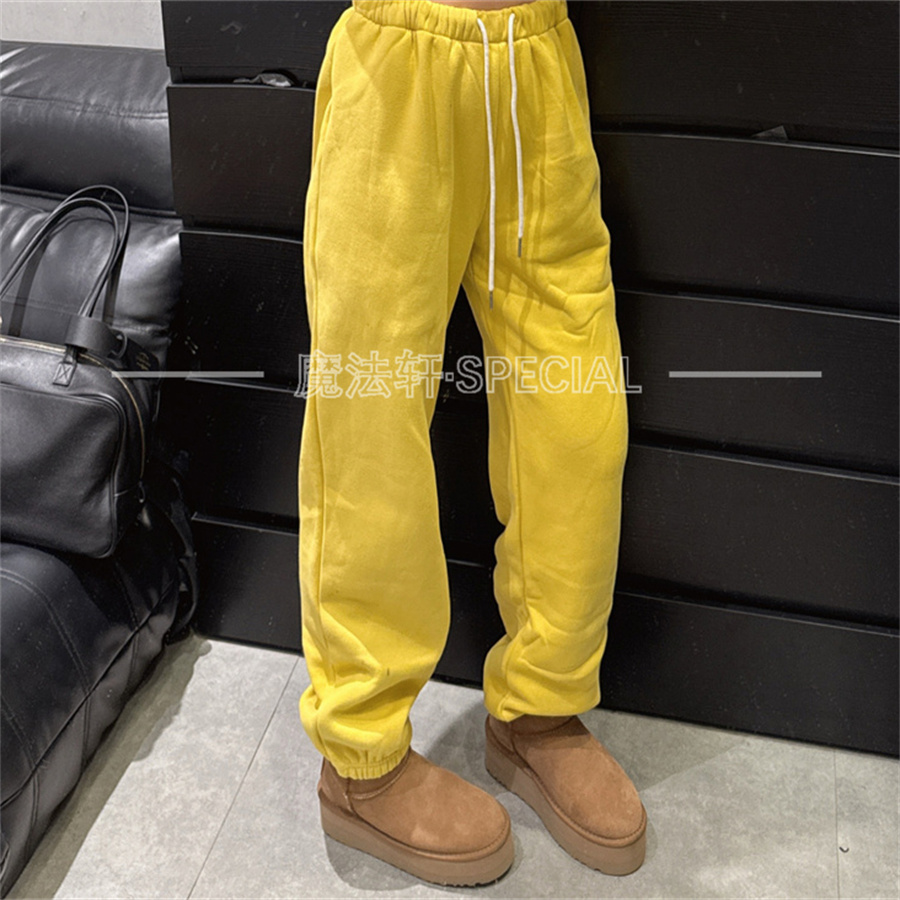 纯色卫裤休闲裤女2025冬新款