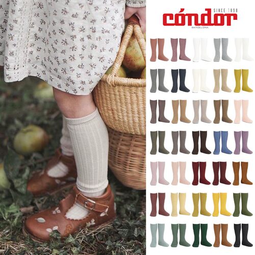 新款西班牙Condor康德婴儿男童女童宝宝春秋儿童长筒袜中筒袜现货