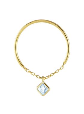 Yi Collection x Opening Ceremony生日戒指 三月·海蓝宝石