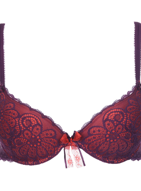 【特价】厚杯文胸内衣胸罩欧美进口侧收聚拢小胸调整型隐形60113