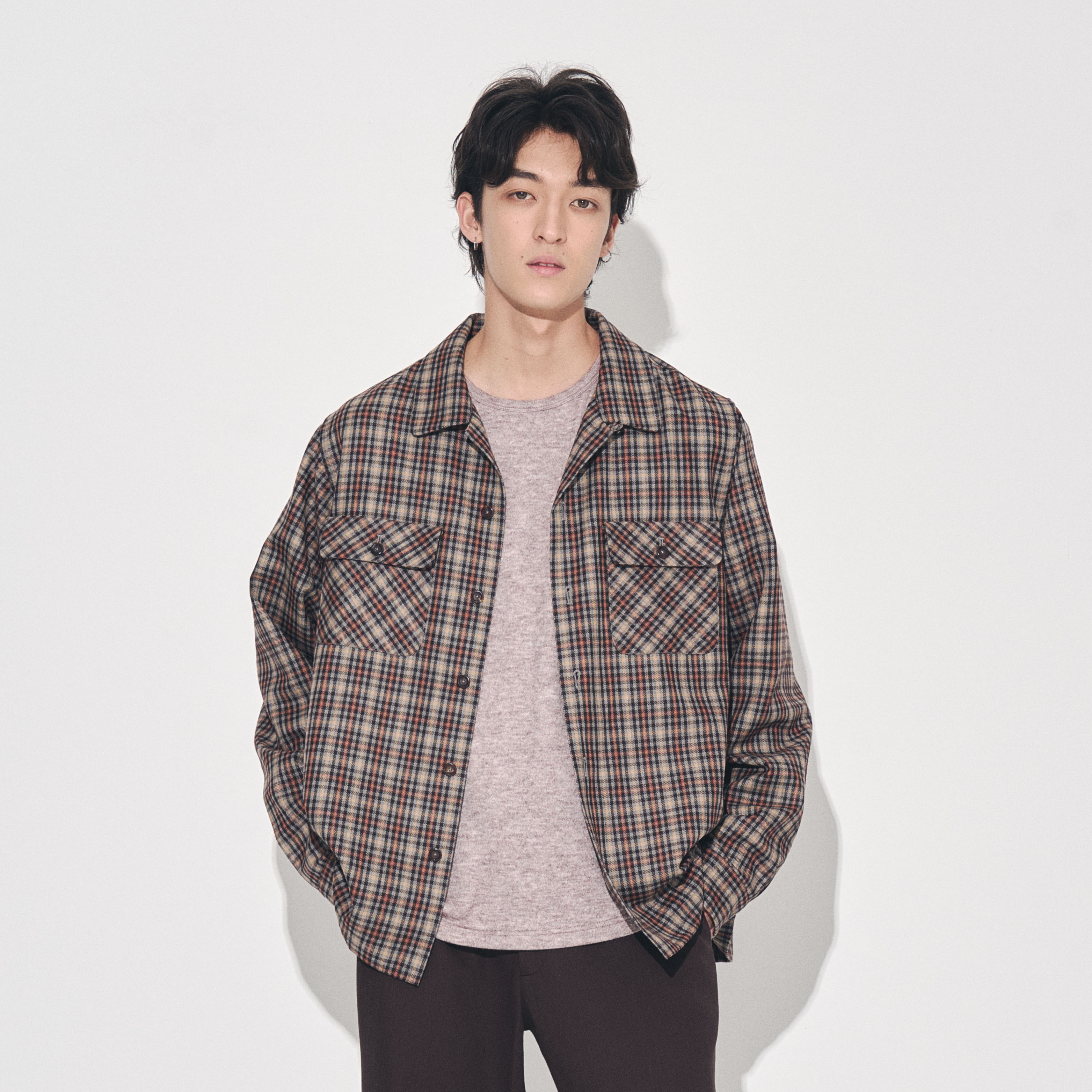 长袖衬衫长袖外套huntingold