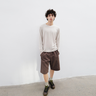 「轻薄软壳」春夏轻薄速干7分过膝阔腿短裤 HUNTINGOLD 尼龙休闲裤