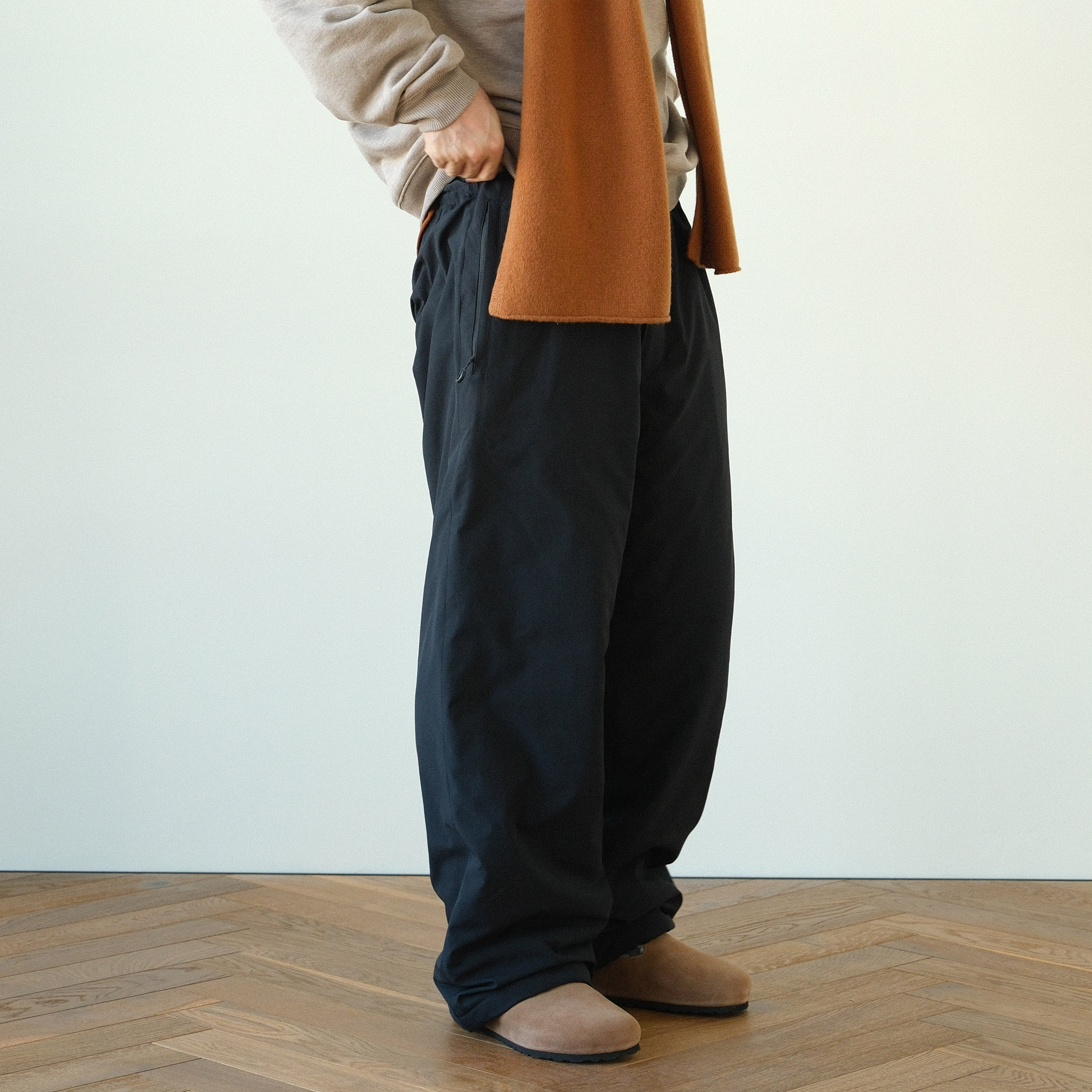 1533Teflon三防面料羊毛棉休闲裤