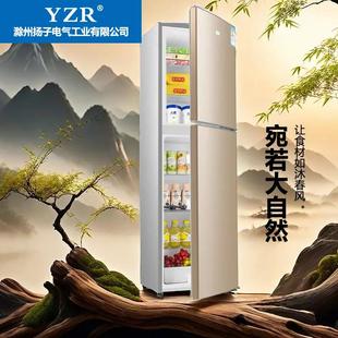 出租屋节能小冰箱冷冻肉类冷藏各一半两用一体一米五1米3小型家用