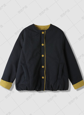 【按头推荐悠悠自留款】可穿到-5°休闲拼色轻薄棉衣保暖棉服外套