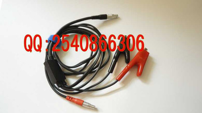 南方科力达三鼎瑞得GPS.RTK电台接电瓶多功能电缆线LE52X电源线