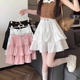 孕妇无托腹蓬蓬半身短裙甜美夏季 小个子蛋糕显瘦A字裙