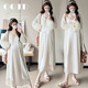 绸缎吊带裙套装 新款 2026国风清冷感佛系禅意开衫 夏款 孕妇装