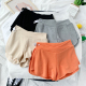夏季 运动裤 女外穿薄款 子夏装 潮 低腰托腹宽松休闲打底短裤 孕妇短裤