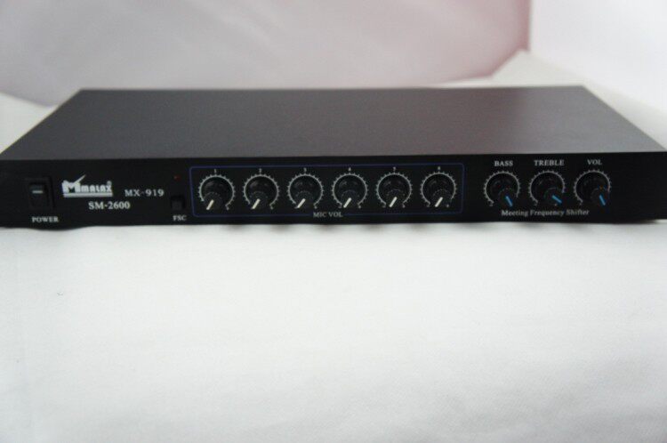 MALAX/玛力士MX-919话筒防啸叫抑制器 反馈抑制器 会议室 舞台