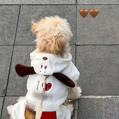 冬天宠物小狗狗四脚衣服冬季泰迪比熊博美小型犬雪纳瑞猫咪秋冬款