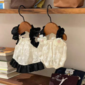 宠物衣服花边可爱风宠物狗狗夏季 裙子比熊约克夏舒适衣服