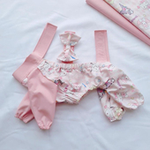 腿套护腿小型犬春夏衣服 春夏防脏防虫轻薄四脚裤 狗狗防尘裤 遛弯裤