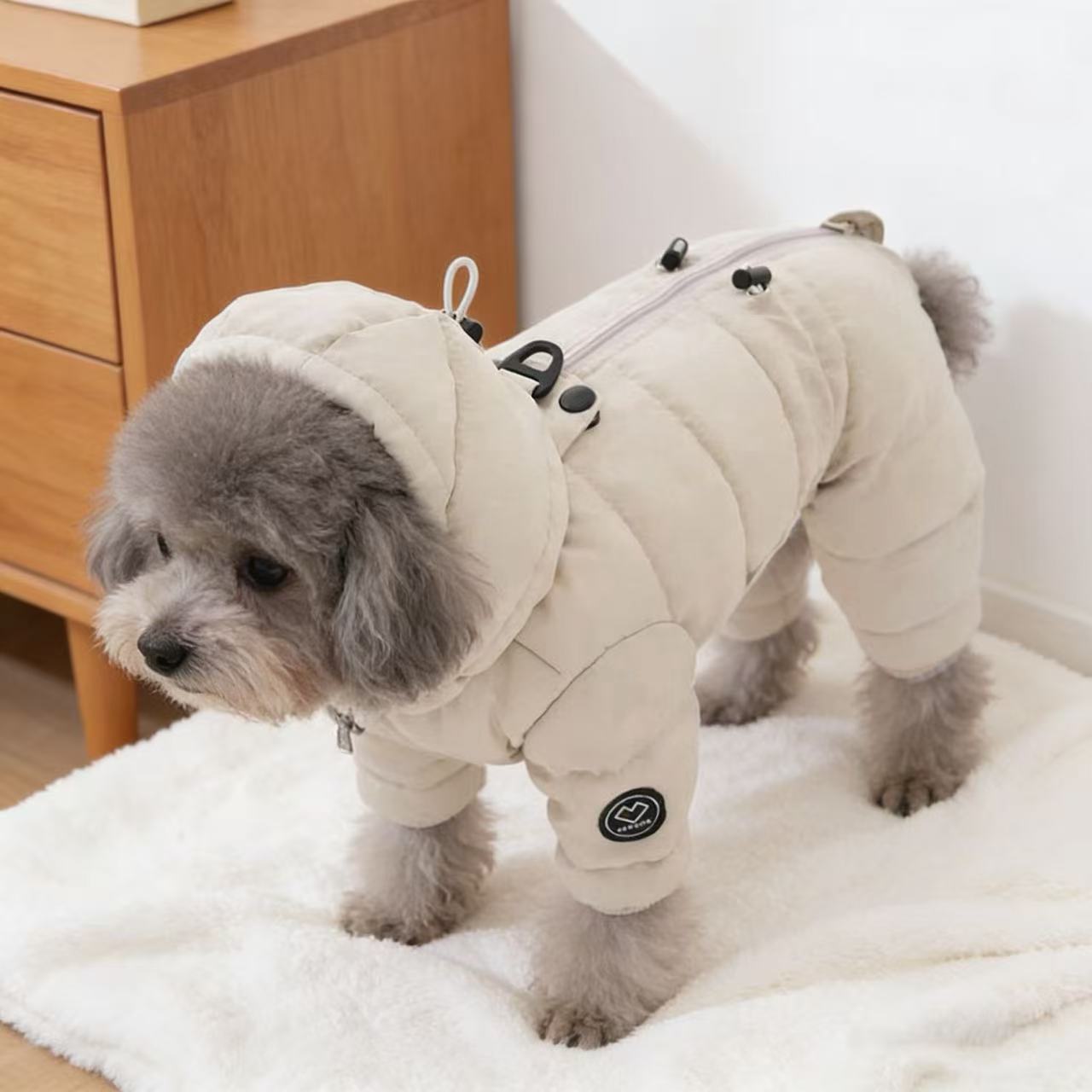 泰迪狗狗衣服冬装比熊秋冬宠物猫咪小型犬四脚棉衣秋冬款棉衣