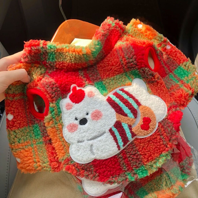 小狗狗衣服秋冬款棉服宠物泰迪猫咪比熊约克夏雪纳瑞冬装加厚保暖