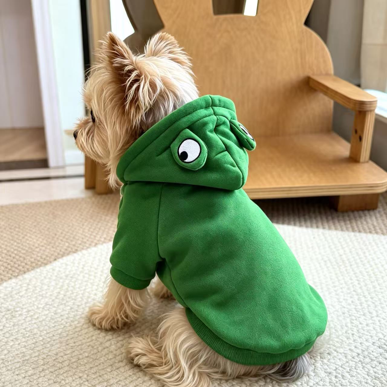 可爱搞笑猫咪衣服小狗狗秋冬装泰迪比熊柯基法斗幼犬卫衣宠物用品