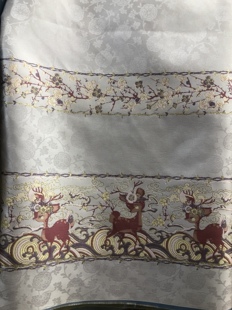 汉服织金妆花 儿童马面裙布料定位原创产品